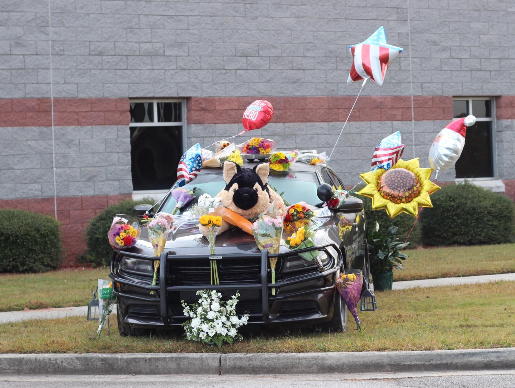 Memorial grows outside JCSO